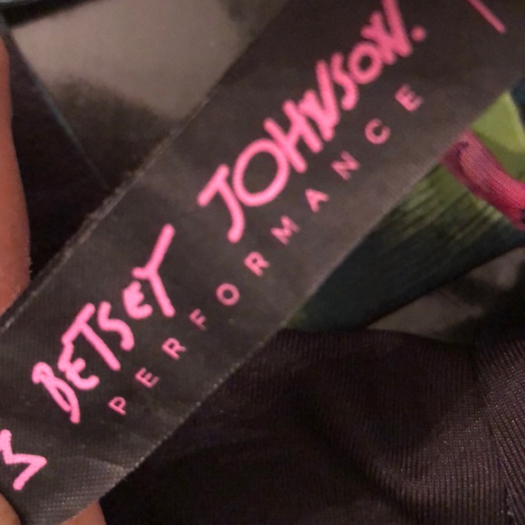 Betsy Johnson Performance tropical athletic bra - Picture 5 of 6